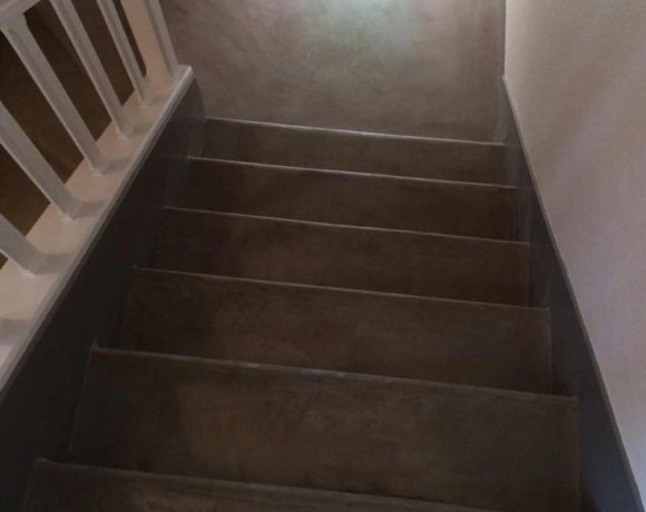 Escalier intérieur micro-béton Escalier intérieur micro-béton