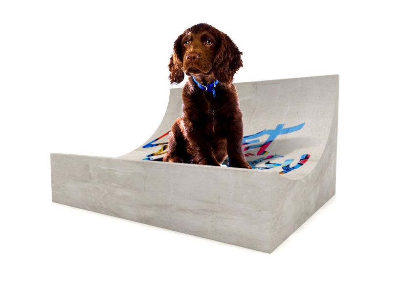 Mobilier en béton ciré collection Loft-Dog