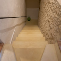 escalier béton ciré Rouviere Collection