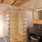 paroi de douche briques de verre Rouviere Collection