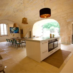 Intérieur en pierre -sol r-Rouvière Collection