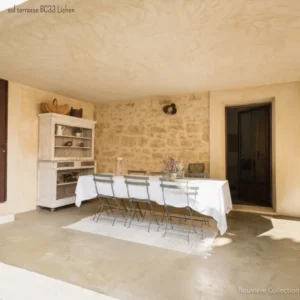 sol terrasse BC33 Lichen - Sol de terrasse en enduit béton ciré élégant et durable, réalisation Rouvière Collection
