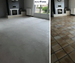 Rénover un ancien carrelage avec du béton ciré